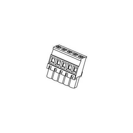 Molex 5.08Mm Euro Plug Vert Rwe Blk Au 10Ckt 395332510